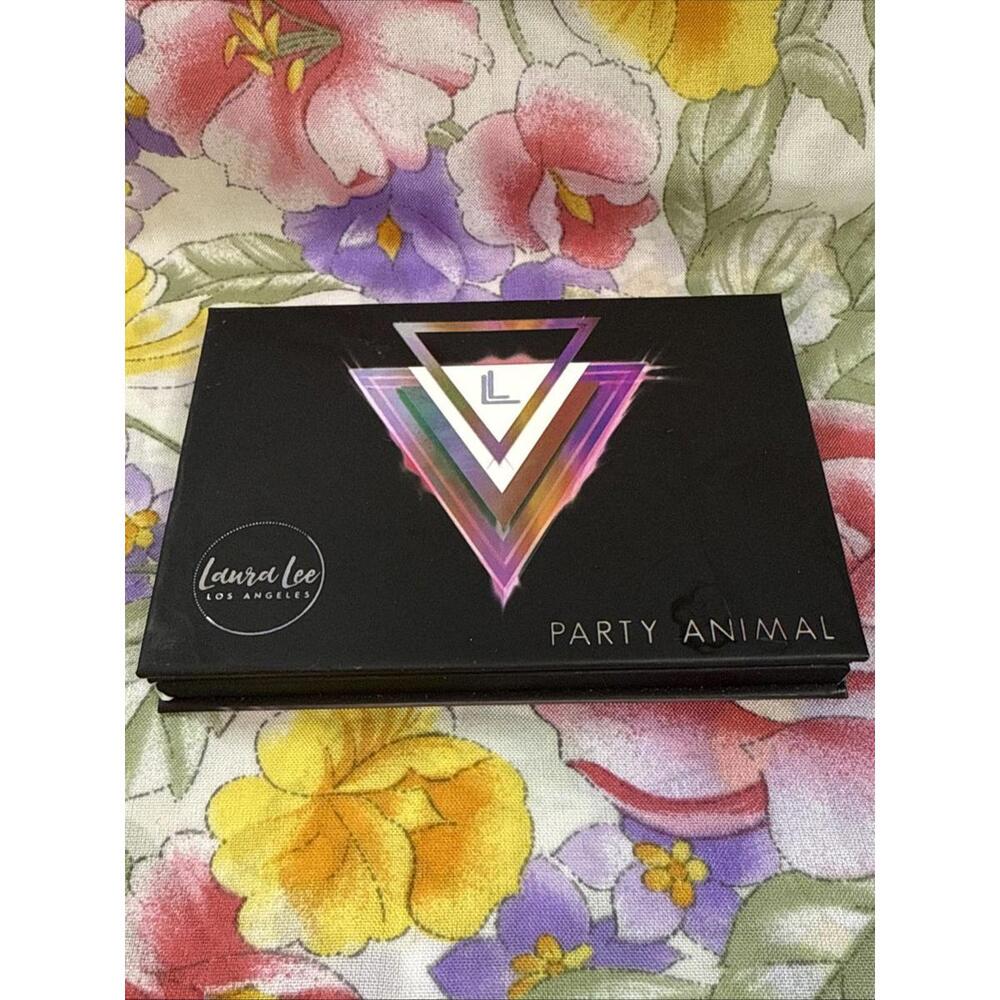 Laura Lee Los Angeles Eyeshadow Pallet "Party Animals" Bold Neon Brights